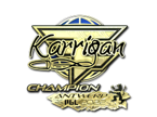 karrigan (Gold, Champion) | Antwerp 2022 image
